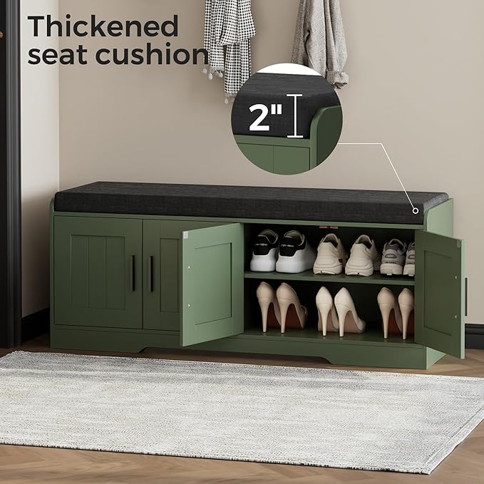 2-Tier Storage Bench, Shoe Bench - Image 5