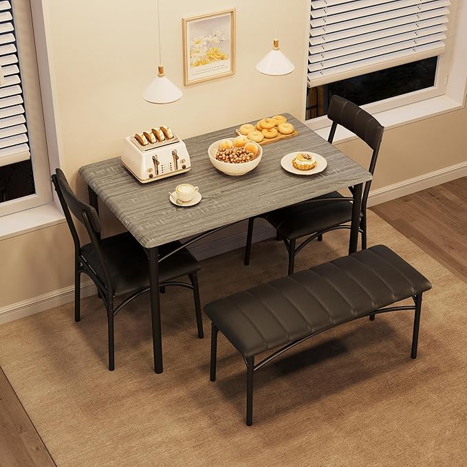 GAOMON Dining Table Set for 4 - Image 4