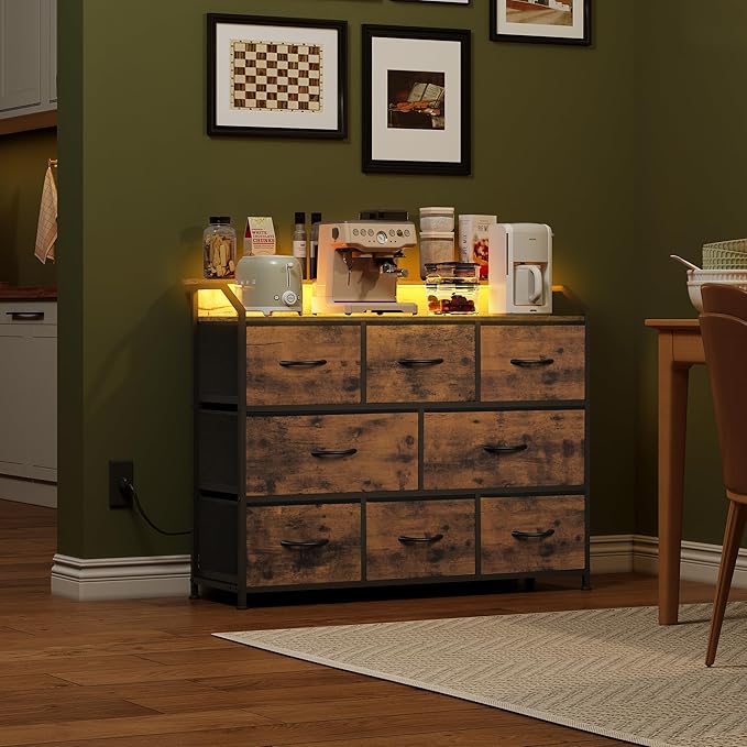 WLIVE Led Dresser for Bedroom, TV Stand for Bedroom - Image 7