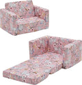 Ulax furniture Kids Convertible Sofas Children Flip-Out Sofa by UlaxFurniture