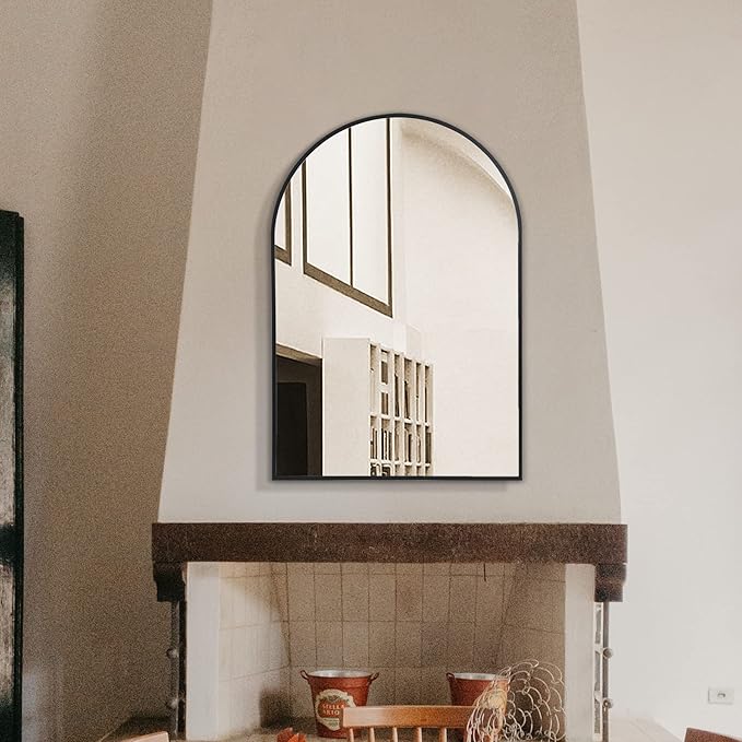 Arched Wall Mirror for Bathroom, Mirrors for Wall, Vanity Mirror for Bedroom - Image 2