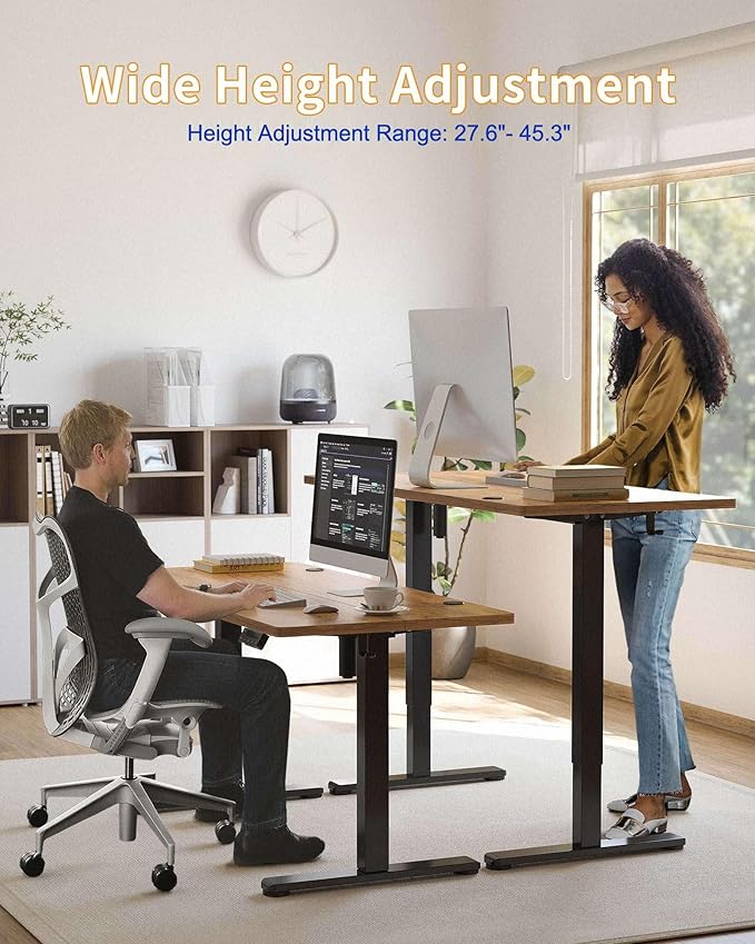 YIHAYO Electric Standing Desk, 40 x 24 Inches Stand Up Desk - Image 4