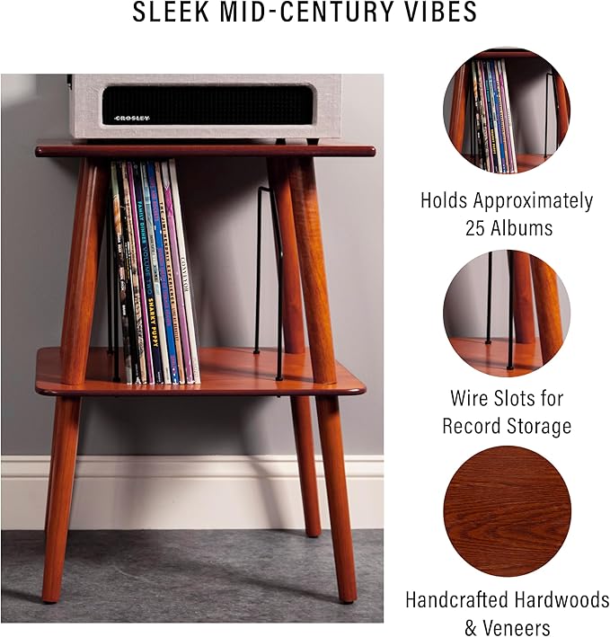 Crosley Manchester Record Player Stand, Media Console - Image 4