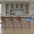 Vienna Modern Swivel Bar Height Stool by ArmenLiving