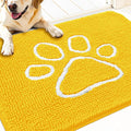 OLANLY Door Mat for Muddy Dog Paws 30x20, Ultra Absorbent Chenille Mud Doormat by OLANLY