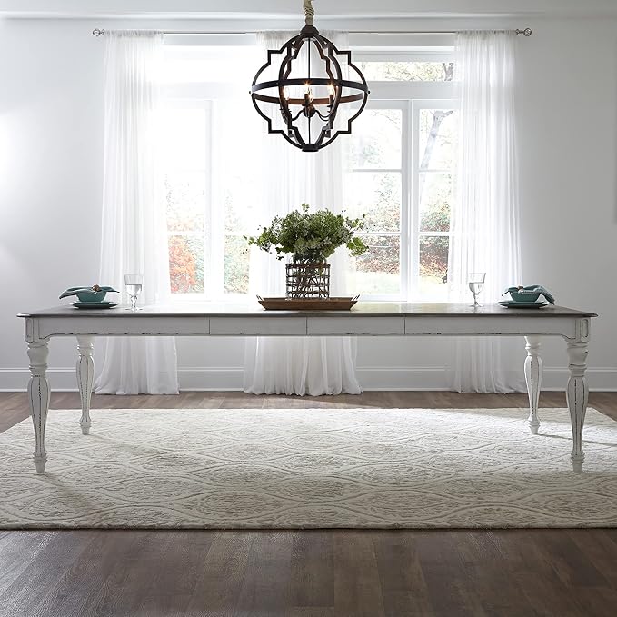LIBERTY FURNITURE INDUSTRIES, INC. Magnolia Manor 5 Piece Leg Table Set - Image 4