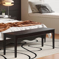 Dining Bench, Wood Bench Solid Oak Wooden Bench Indoor Dining Room Table Home by MURONG