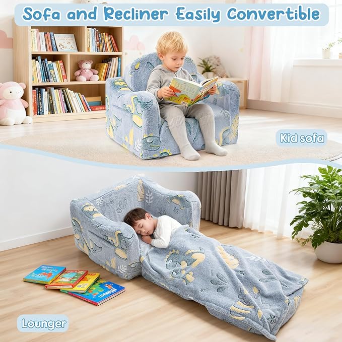 Comfy Toddler Chair and Couch for Kids - Image 8