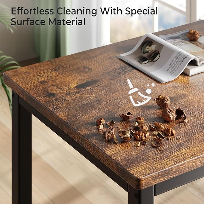 Tatub Dining Table Set for 4, 3-Piece Kitchen Table - Image 5