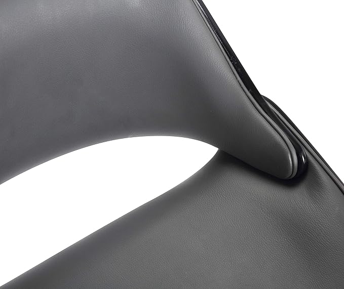 Mona Faux Leather Swivel Barstool - Image 7