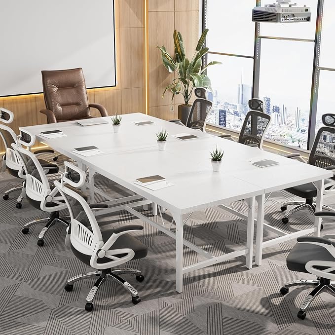 Unikito 63 Inch Computer Desk, Sturdy Large Office Desk, Premium 2 Person Long - Image 3