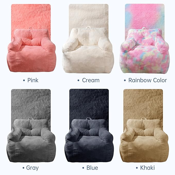 Comfy Chair Bean Bag Chairs for Adults, 3FT Bean Bag Couch Loungers for Teens & - Image 8