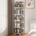 Rotating Bookshelf Tower, 360-Degree rotating bookshelves, Small Space Spinning by Unknown