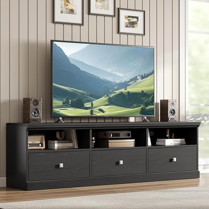 GarveeHome TV Stand for 65/70/75 Inch TV, Entertainment Center by GarveeHome