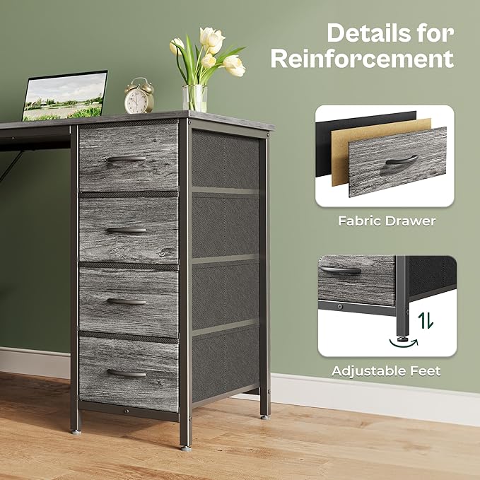 Huuger 47 Inch Computer Desk - Image 6