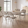 GarveeHome 4 Pack Folding Chairs by GarveeHome