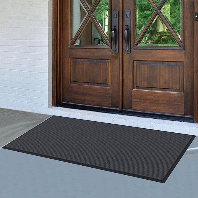 Amyracel Front Door Mat Indoor Outdoor Entrance, Stain and Fade Resistant - Image 8