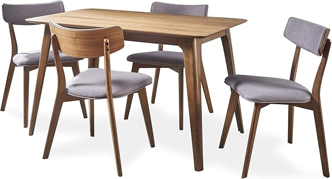Christopher Knight Home Megann Mid-Century Wood Dining Set by ChristopherKnightHome