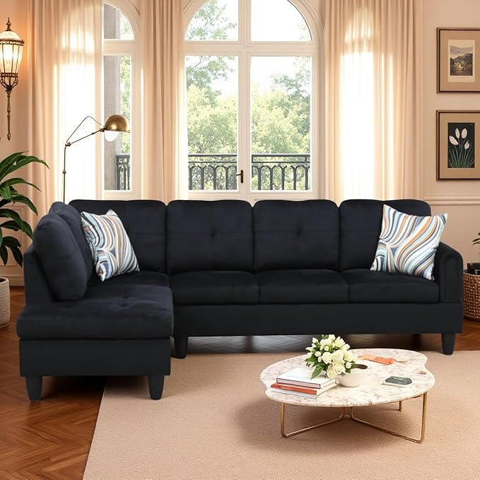 Modular L-Shaped Sectional Sofa, Modern Couches by Outdoorchairs