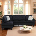 Modular L-Shaped Sectional Sofa, Modern Couches by Outdoorchairs