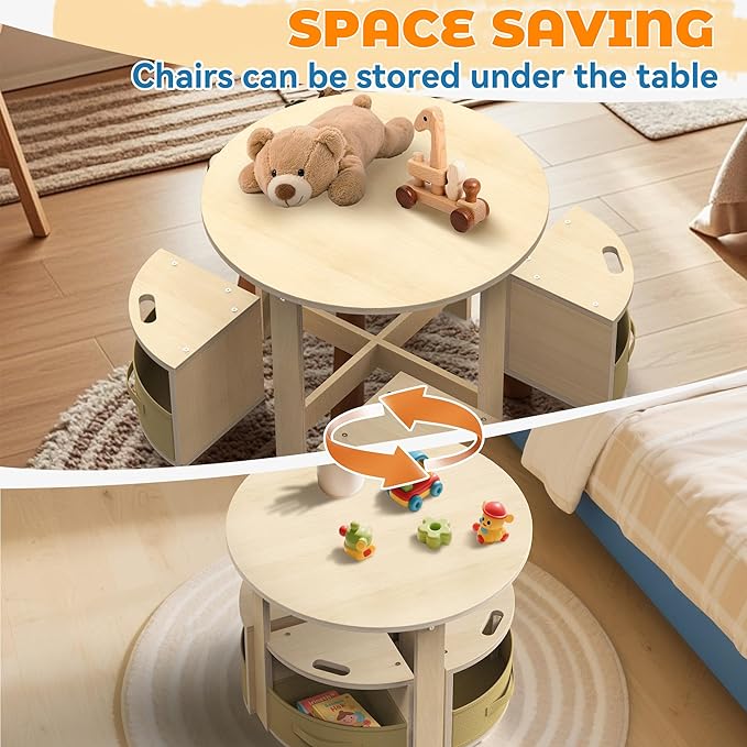 Toddler Table and Chair Set - Image 4