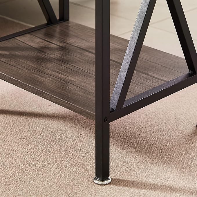 VECELO Nightstands Set of 2, Modern Bedside End Tables, Night Stands - Image 10