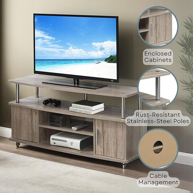 Convenience Concepts Designs2Go Monterey Stand Family Entertainment Center - Image 5