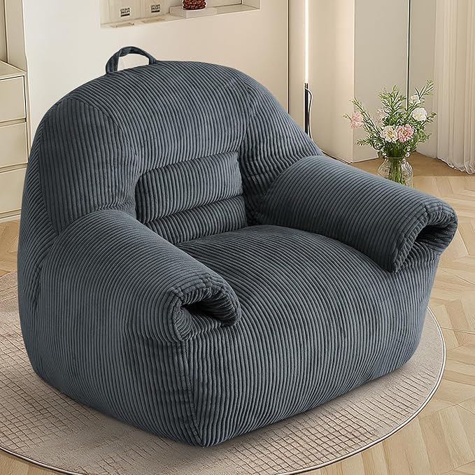 DAICO Bean Bag Chairs for Adults, Giant Bean Bag Chair Comfy Bean Bag Sofa by DAICO