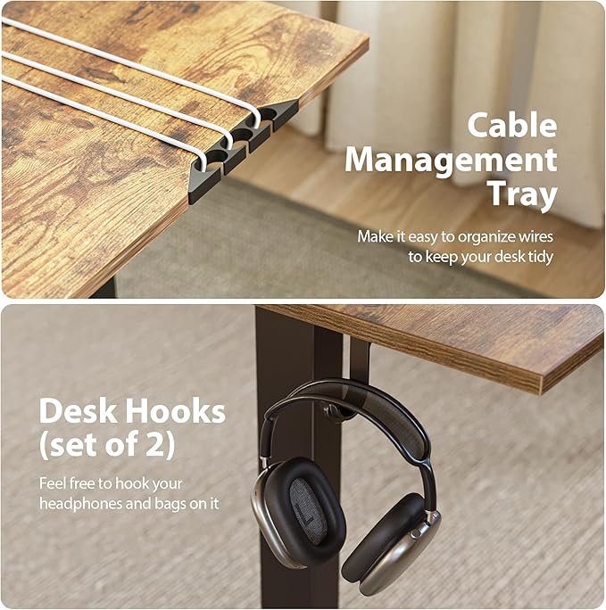 Agilestic L-Shaped Standing Desk Adjustable Height, Electric Corner Standing - Image 5