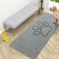 OLANLY Door Mat for Muddy Dog Paws 59x24, Ultra Absorbent Chenille Mud Doormat by OLANLY
