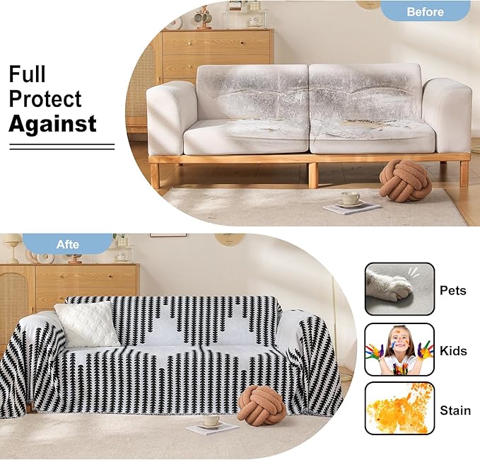 Boho Couch Cover, Sofa Cover, Sofa Covers - Image 5