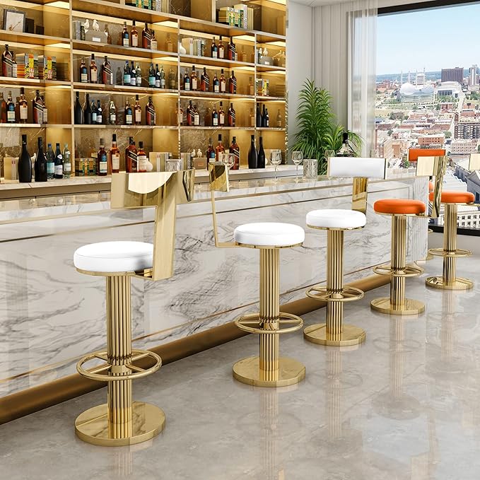 FUNROLUX Counter Height Bar Stools - Image 9
