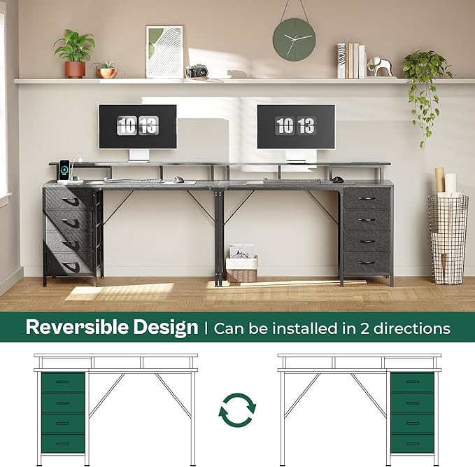 Huuger 47 Inch Computer Desk - Image 7