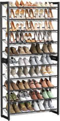 SONGMICS Shoe Rack, 10-Tier Shoe Organizer, Metal Rack by SONGMICSbySONGMICSHOME