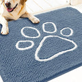 OLANLY Door Mat for Muddy Dog Paws 30x20, Absorbent Chenille Doormat by OLANLY