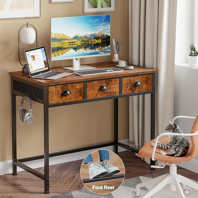 Furologee Small Computer Desk - Image 6