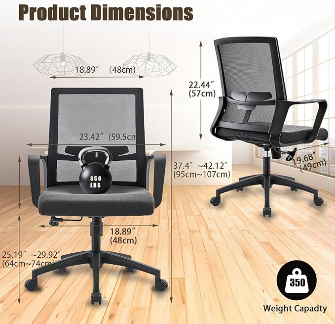 Office Chair ergonomically Designed - Image 2