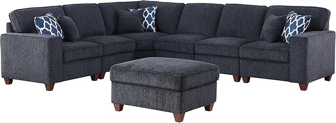 116" Convertible Sectional Couch - Image 2