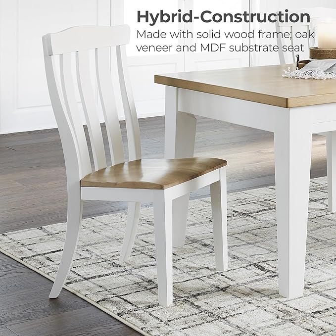 Signature Design by Ashley Ashbryn Farmhouse Armless Dining Chair - Image 8