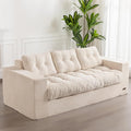 MAXYOYO 3 Seater Couch for Living Room, Boneless Couch by MAXYOYO