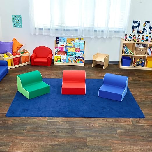 Children's Factory Library Chair, Flexible Seating Classroom Furniture - Image 2