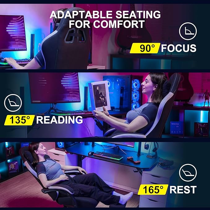 GTPLAYER Gaming Chair, Computer Office Chair - Image 4