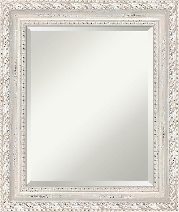 Amanti Art White Bathroom Mirror by AmantiArt