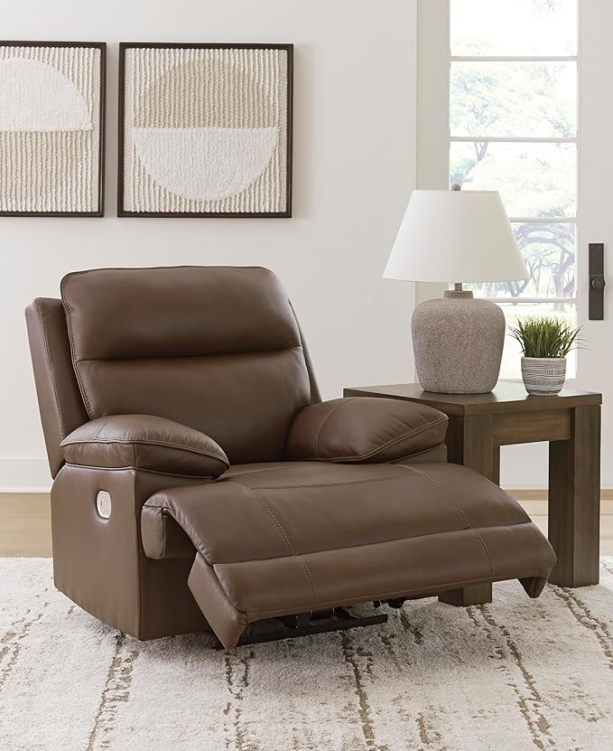 Signature Design by Ashley VonRyan Modern Zero Gravity Leather Match Power - Image 16