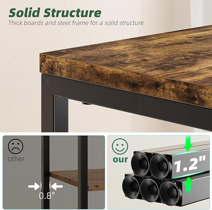 Simple Trending 3 Tier End Table, Side Table Sofa Couch Table - Image 6