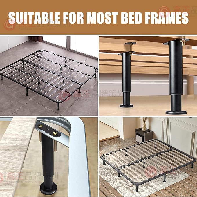 Adjustable Height Bed Support Legs 13.8-23.6 inch, Bed Frame Center Support Legs - Image 8