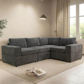 Sectional Couches Sofa for Living Room, 101″ Modern L Shaped Couch by GlasFlength