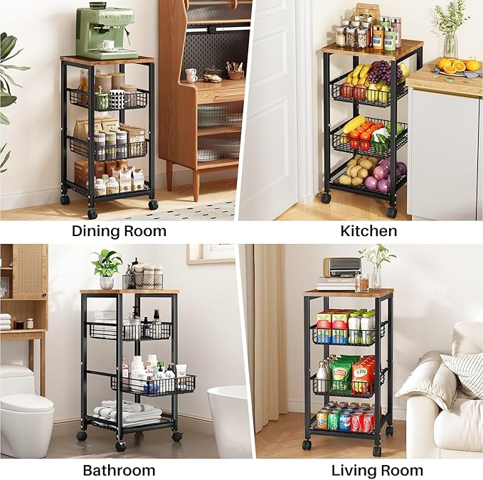SNTD Fruit Basket Vegetable Stand - Image 9