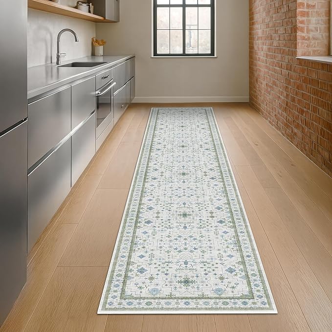 Oushak Runner 2x10 Hallway Rug - Image 6