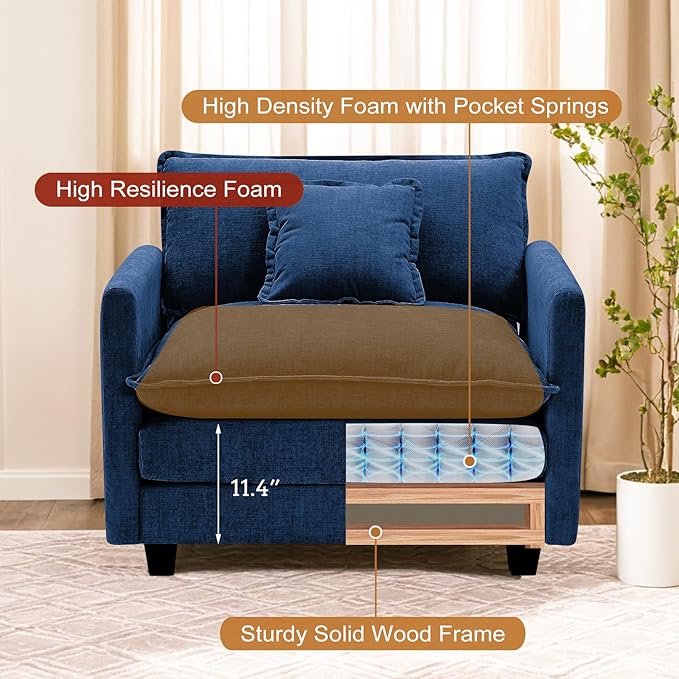 Furniliving Oversized Accent Chair - Image 3